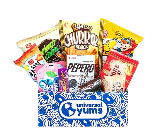 Yum Yum Box - 10 to 12 international snacks