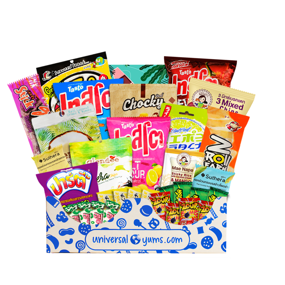 Thai Snacks - Universal Yums International Snack Box - July 2020