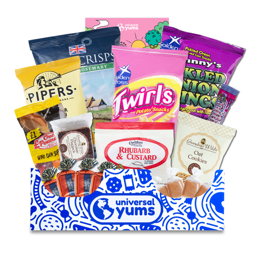 Snacks from the UK