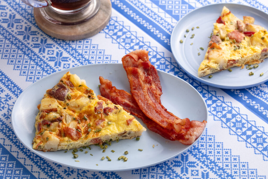 Danish Egg Cake