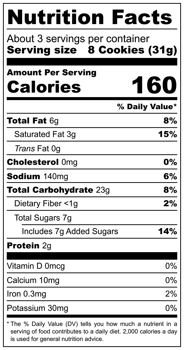 Britannia Biscafe nutritional label