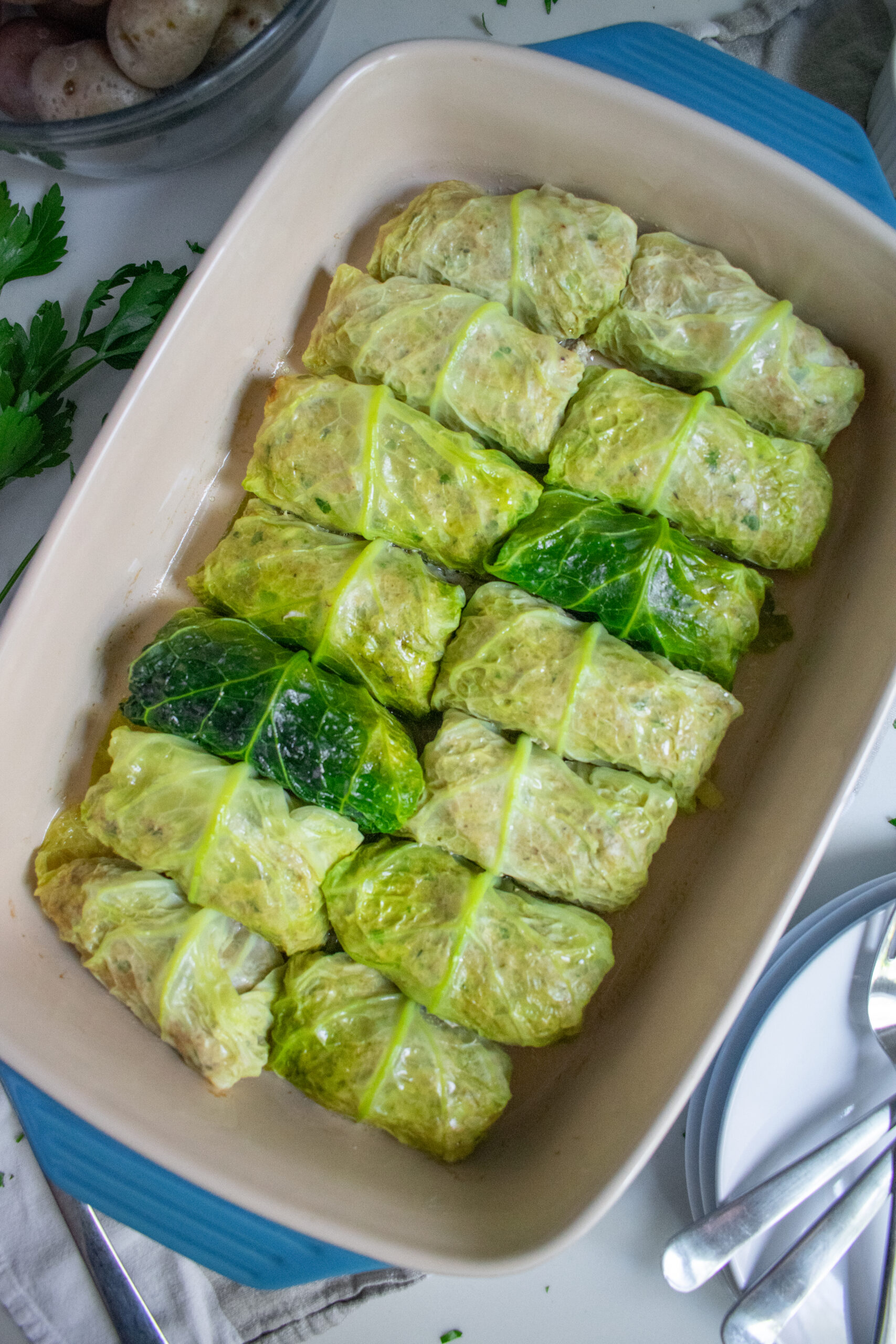 Kåldolmar (Swedish Cabbage Rolls)