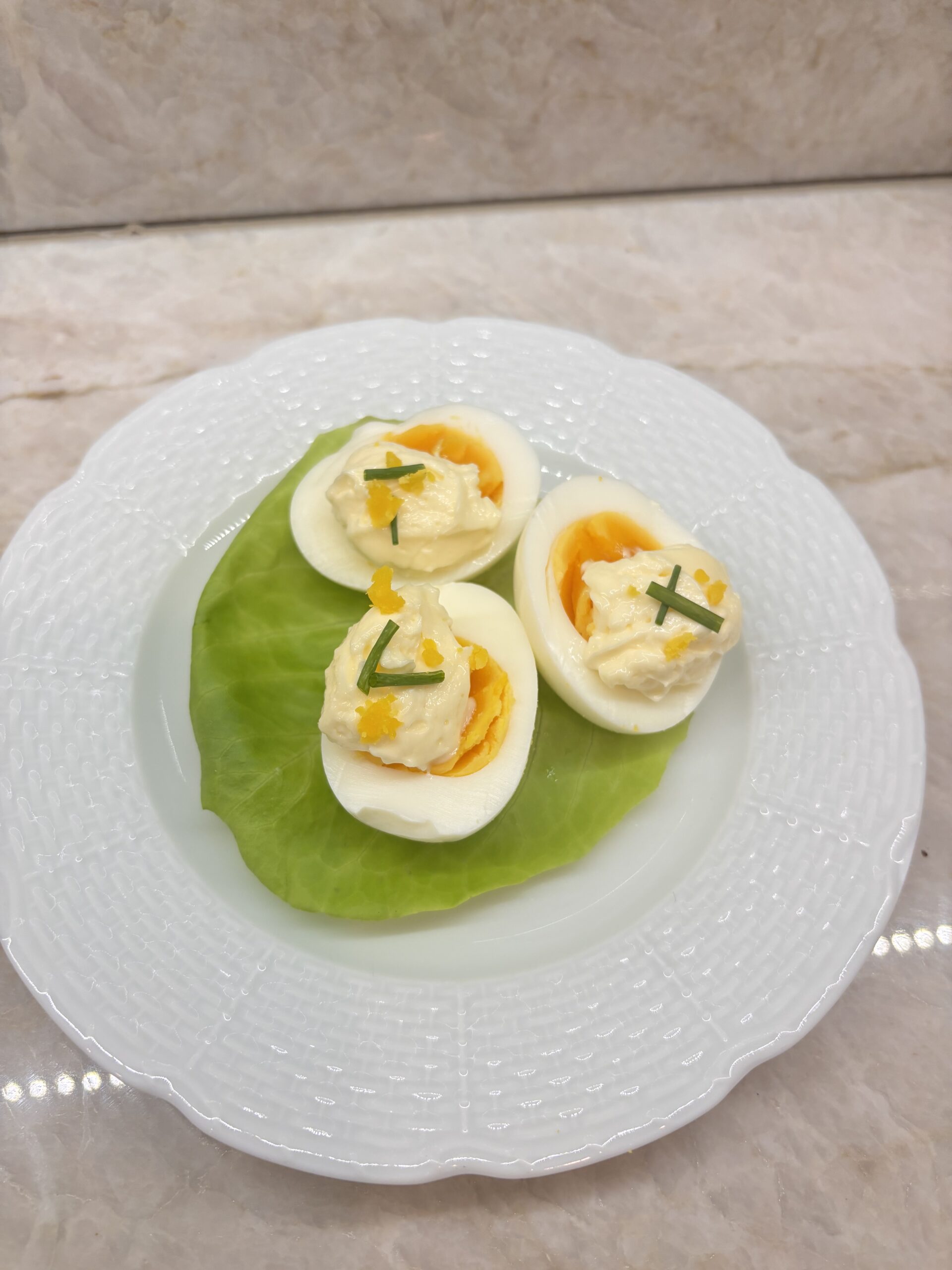 French Deviled Eggs(œufs mimosa)