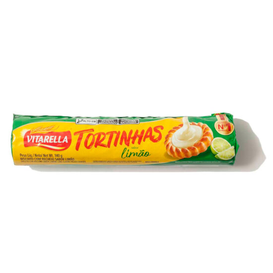 Vitarella Tortinhas Sabor Limao Package