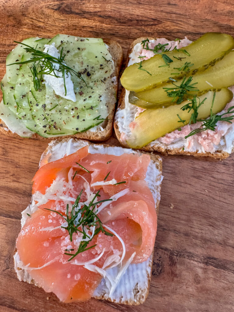 Kanapki (Polish Open-Faced Sandwiches), Three Ways