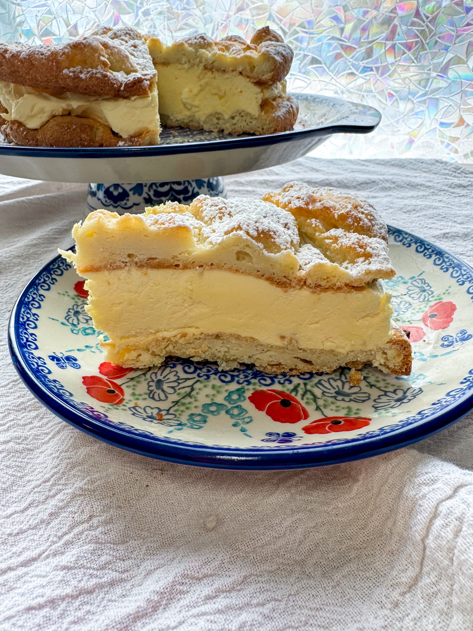 Karpatka (Polish Cream Cake)