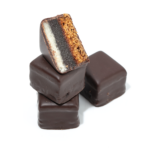 Dark Chocolate Gingerbread Bites Pieces