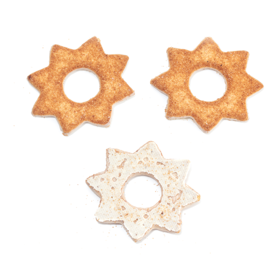 Frosted Cinnamon Stars Pieces