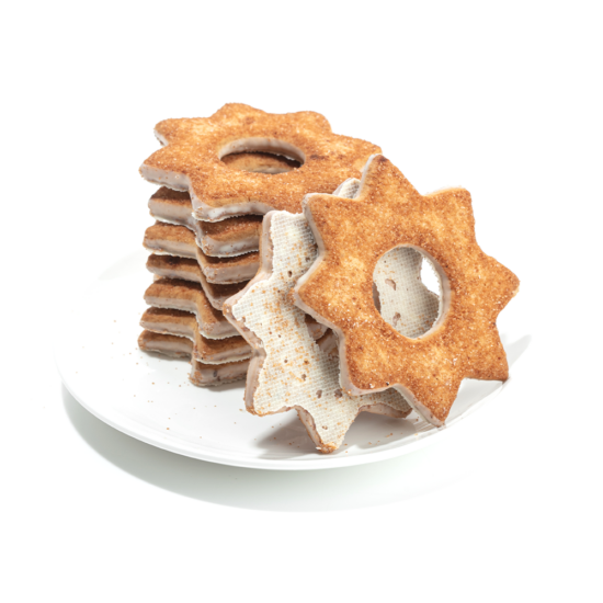 Frosted Cinnamon Stars