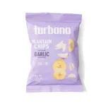 Turbana Garlic Plantain Chips Package