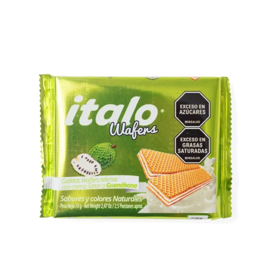 Italo Wafers Guanábana Package
